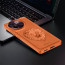 Vaku ® Vivo V30e 5G Lion Embossed Luxury Designer Leather Protective Back Cover