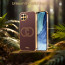 Vaku ® Oppo F17 Pro Skylar Leather Pattern Gold Electroplated Soft TPU Back Cover