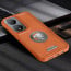 Vaku ® Vivo Y100 5G Regal Shield Metal Lion Engraved Leather Protective Back Cover