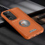 Vaku ® Vivo V29 5G Regal Shield Metal Lion Engraved Leather Protective Back Cover