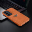 Vaku Luxos ® Samsung Galaxy A35 5G Nyxen Premium Leather Stitched Soft Shockproof Protective Back Cover