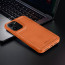 Vaku ® Vivo V25 5G Luxe Premium Leather Stitched Non-Slip Grip Protective Back Cover