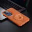Vaku ® Vivo Y29 5G Lion Embossed Luxury Designer Leather Protective Back Cover