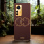 Vaku ® Xiaomi 12 Pro 5G Skylar Leather Pattern Gold Electroplated Soft TPU Back Cover