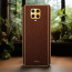 Vaku ® Redmi Note 9 Pro Max Luxemberg Series Leather Stitched Gold Electroplated Soft TPU Back Cover