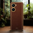 Vaku ® Vivo V29e 5G Luxemberg Leather Pattern Gold Electroplated Soft TPU Back Cover