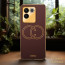 Vaku ® Vivo T2 Pro 5G Skylar Leather Pattern Gold Electroplated Soft TPU Back Cover