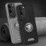 Vaku ® Vivo V29 5G Regal Shield Metal Lion Engraved Leather Protective Back Cover