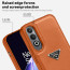 Vaku Luxos ® OnePlus Nord CE4 Nyxen Premium Leather Stitched Soft Shockproof Protective Back Cover