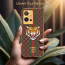 Vaku ® Vivo T1 5G Lynx Designer Leather Pattern Gold Electroplated Soft TPU Back Cover Case