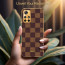 Vaku ® Redmi Note 11T 5G Cheron Series Leather Stitched Gold Electroplated Soft TPU Back Cover