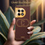 Vaku ® OnePlus 11R Skylar Leather Stitched Gold Electroplated Soft TPU Back Cover