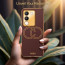 Vaku ® Vivo Y200 5G Skylar Leather Pattern Gold Electroplated Soft TPU Back Cover