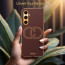 Vaku ® Samsung Galaxy A05s Skylar Leather Pattern Gold Electroplated Soft TPU Back Cover