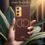 Vaku ® Samsung Galaxy M52 5G Skylar Leather Pattern Gold Electroplated Soft TPU Back Cover