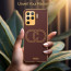 Vaku ® Oppo F19 Pro Skylar Leather Pattern Gold Electroplated Soft TPU Back Cover