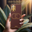 Vaku ® OnePlus 8T Skylar Leather Pattern Gold Electroplated Soft TPU Back Cover