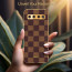 Vaku ® Samsung Galaxy S10 Cheron Series Leather Stitched Gold Electroplated Soft TPU Back Cover