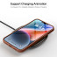 Vaku Luxos ® 2In1 Combo Apple iPhone 14 Plus Lexza Premium Leather Logocut Hybrid Case Back Cover with 3D Tempered Glass
