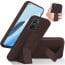 Vaku ® Oppo A76 Harbor Grip Multi-Functional Magnetic Vertical & Horizontal Stand Case TPU Back Cover