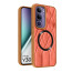 Vaku ® Vivo Y300 5G Diamond Plume Pattern Magnetic Magsafe Matte Soft-Touch Texture Back Cover