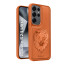 Vaku ® Samsung Galaxy S24 Ultra Lion Embossed Luxury Designer Leather Protective Back Cover