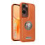 Vaku ® Vivo Y18 Regal Shield Metal Lion Engraved Leather Protective Back Cover
