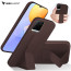 Vaku ® Vivo Y21G Harbor Grip Multi-Functional Magnetic Vertical & Horizontal Stand Case TPU Back Cover