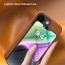 Vaku Luxos ® 2In1 Combo Apple iPhone 14 Plus Lexza Premium Leather Logocut Hybrid Case Back Cover with 3D Tempered Glass