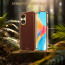Vaku ® Oppo A98 Luxemberg Leather Pattern Gold Electroplated Soft TPU Back Cover