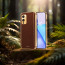 Vaku ® OnePlus 9 Luxemberg Series Leather Stitched Gold Electroplated Soft TPU Back Cover