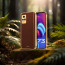 Vaku ® Vivo Y73 Luxemberg Series Leather Stitched Gold Electroplated Soft TPU Back Cover