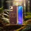 Vaku ® Vivo Y33T Skylar Leather Pattern Gold Electroplated Soft TPU Back Cover Case