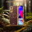 Vaku ® Xiaomi Redmi Note 11 Pro Plus 5G Skylar Leather Pattern Gold Electroplated Soft TPU Back Cover