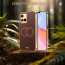 Vaku ® Vivo Y21T Skylar Leather Pattern Gold Electroplated Soft TPU Back Cover