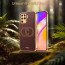 Vaku ® Oppo F19 Pro Skylar Leather Pattern Gold Electroplated Soft TPU Back Cover