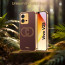 Vaku ® Vivo V25 5G Skylar Leather Pattern Gold Electroplated Soft TPU Back Cover