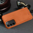 Vaku ® Vivo V27 5G Luxe Premium Leather Stitched Non-Slip Grip Protective Back Cover