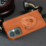 Vaku ® OnePlus Nord CE 3 Lite Lion Embossed Luxury Designer Leather Protective Back Cover