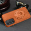 Vaku ® Samsung Galaxy A54 5G Lion Embossed Luxury Designer Leather Protective Back Cover