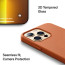 Vaku Luxos ® 2In1 Combo Apple iPhone 13 Pro Max Lexza Series Leather Grip Shockproof TPU Hybrid Back Cover with 3D Tempered Glass