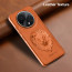Vaku ® Oppo F27 Pro Plus 5G Lion Embossed Luxury Designer Leather Protective Back Cover Case