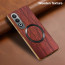 Vaku ® OnePlus Nord CE4 Diamond Plume Pattern Magnetic Magsafe Matte Soft-Touch Texture Back Cover