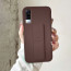 Vaku ® Vivo Y53s Harbor Grip Multi-Functional Magnetic Vertical & Horizontal Stand Case TPU Back Cover