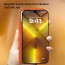 Vaku Luxos ® 2In1 Combo Apple iPhone 13 Pro Max Lexza Series Leather Grip Shockproof TPU Hybrid Back Cover with 3D Tempered Glass