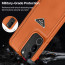 Vaku Luxos ® Vivo V29 5G Nyxen Premium Leather Stitched Soft Shockproof Protective Back Cover
