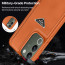 Vaku Luxos ® Vivo Y200 5G Nyxen Premium Leather Stitched Soft Shockproof Protective Back Cover