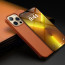 Vaku Luxos ® 2In1 Combo Apple iPhone 13 Pro Lexza Series Leather Grip Shockproof TPU Hybrid Back Cover with 3D Tempered Glass