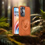 Vaku ® Oppo A79 5G Lion Embossed Luxury Designer Leather Protective Back Cover Case