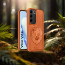 Vaku ® Vivo V27 5G Lion Embossed Luxury Designer Leather Protective Back Cover Case